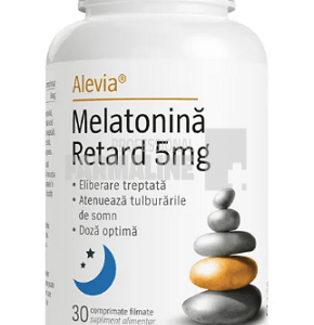Alevia Melatonina Retard 5 mg 30 comprimate