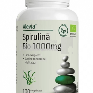 Alevia Spirulina Bio 1000 mg 100 comprimate