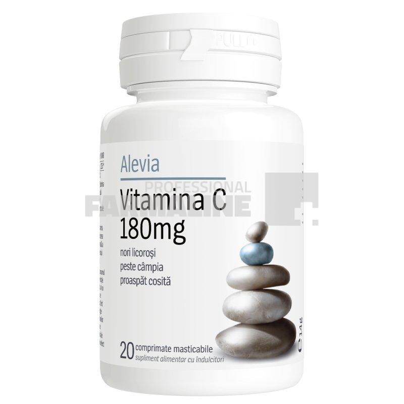 Alevia Vitamina C 180 mg 20 comprimate Alevia Vitamina C 180 mg 20 comprimate