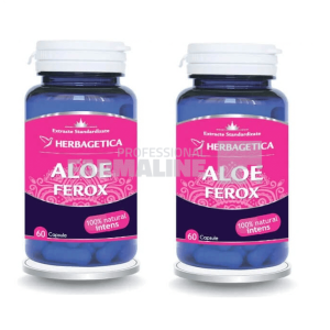 Aloe Ferox Pachet 60 capsule + 60 capsule