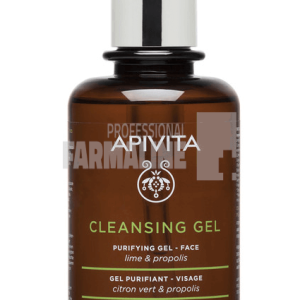 Apivita Gel curatare pentru ten gras/mixt cu lime si propolis 200 ml
