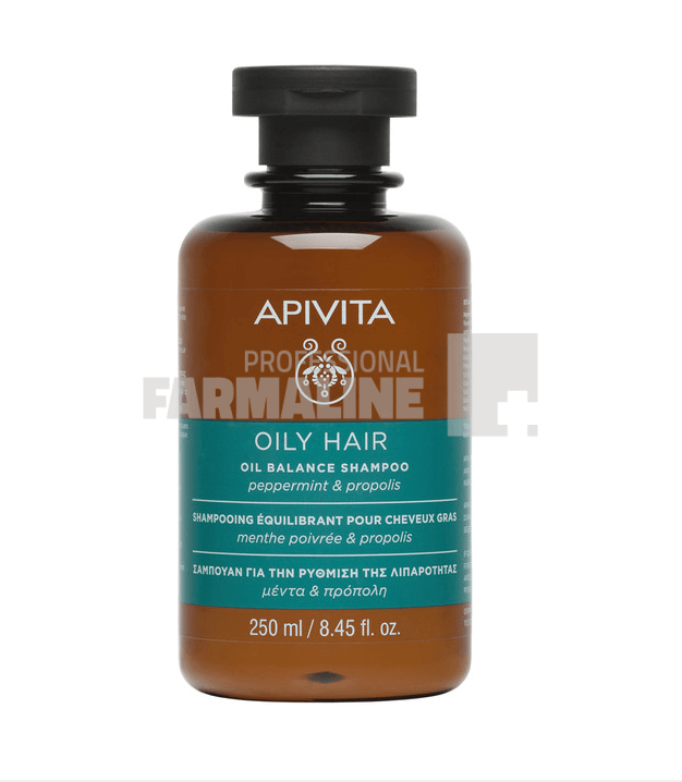 Apivita Hair sampon pentru par gras 250 ml Apivita Hair sampon pentru par gras 250 ml