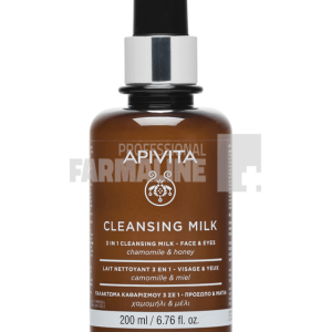 Apivita Lapte demachiant 3 in 1 200 ml