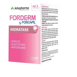 Forcapil Forderm Hidratare 60 capsule