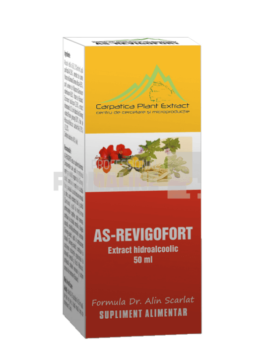 As-Revigofort Extract hidroalcoolic 50 ml As-Revigofort Extract hidroalcoolic 50 ml