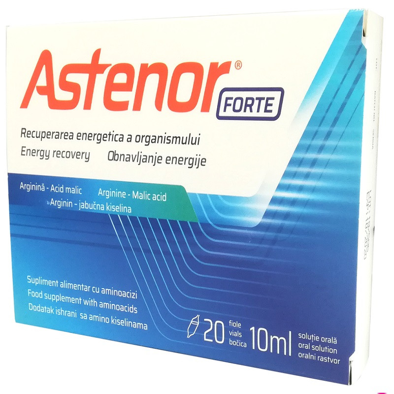 Astenor Forte 20 fiole x 10 ml Astenor Forte 20 fiole x 10 ml