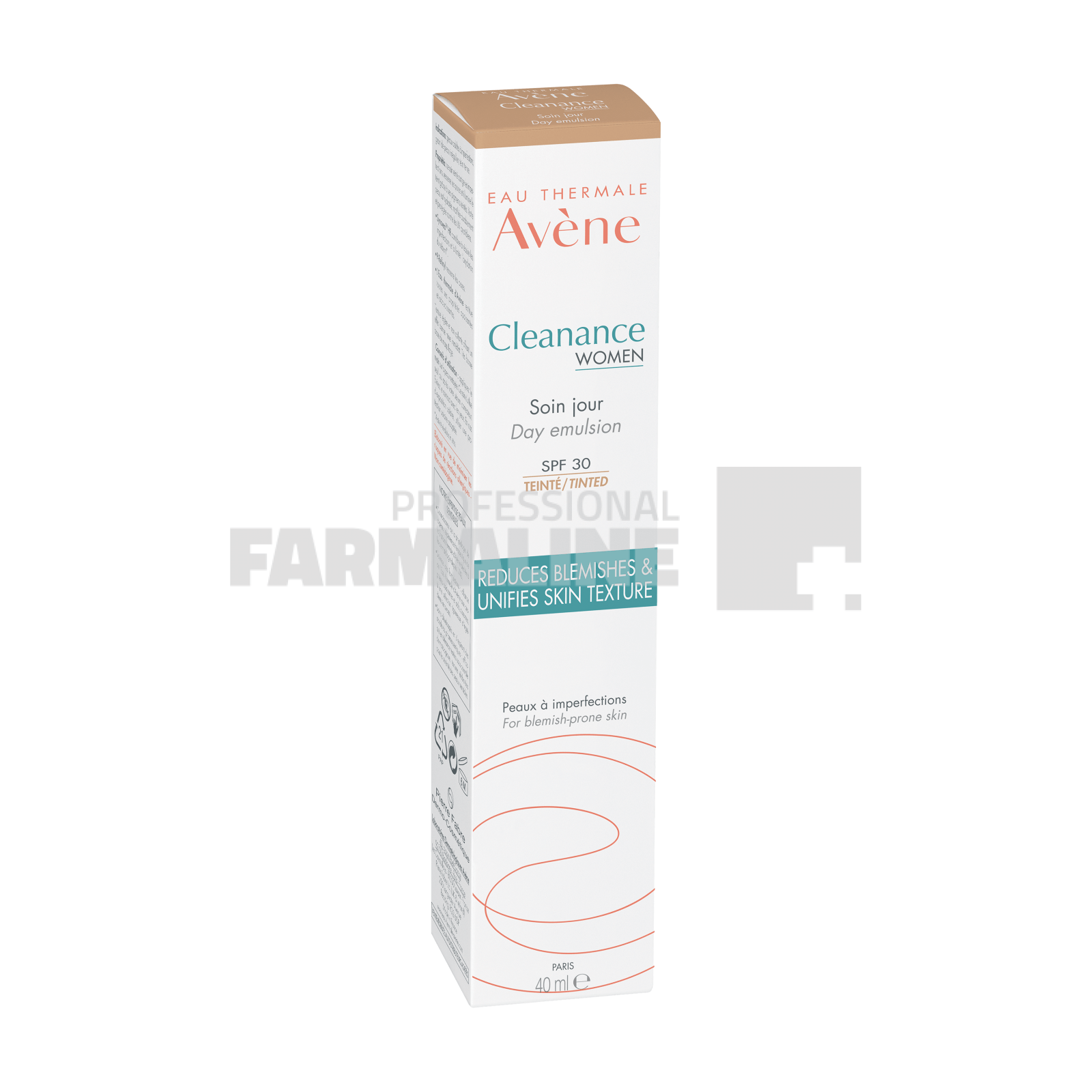 Avene Cleanance Women emulsie de zi SPF30 nuantatoare 40 ml Avene Cleanance Women emulsie de zi SPF30 nuantatoare 40 ml