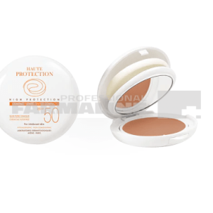 Avene Compact Sable Beige Crema compacta fotoprotectoare SPF50 10 g