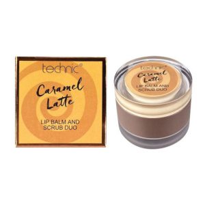 Balsam si scrub de buze Technic Duo, Caramel
