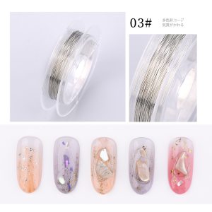 Banda Lita Decor Unghii - Silver