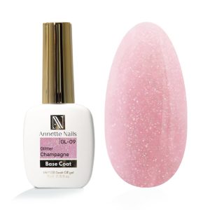Baza Rubber Glitter Champagne GL-09