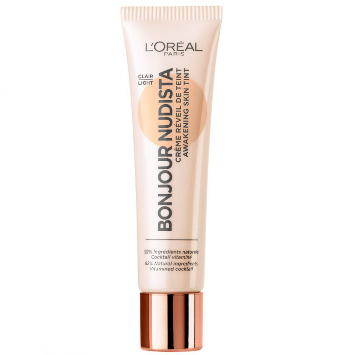 BB Cream L Oreal Paris Bonjour Nudista, Light, 30 ml BB Cream L Oreal Paris Bonjour Nudista, Light, 30 ml