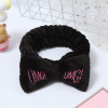 Bentita Cosmetica cu elastic, Negru