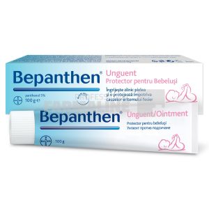 Bepanthen Unguent 100 gr – Ingrijeste si protejeaza pielea impotriva iritatiilor de scutec