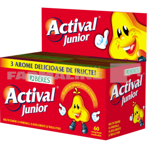 Beres Actival Junior 60 comprimate masticabile