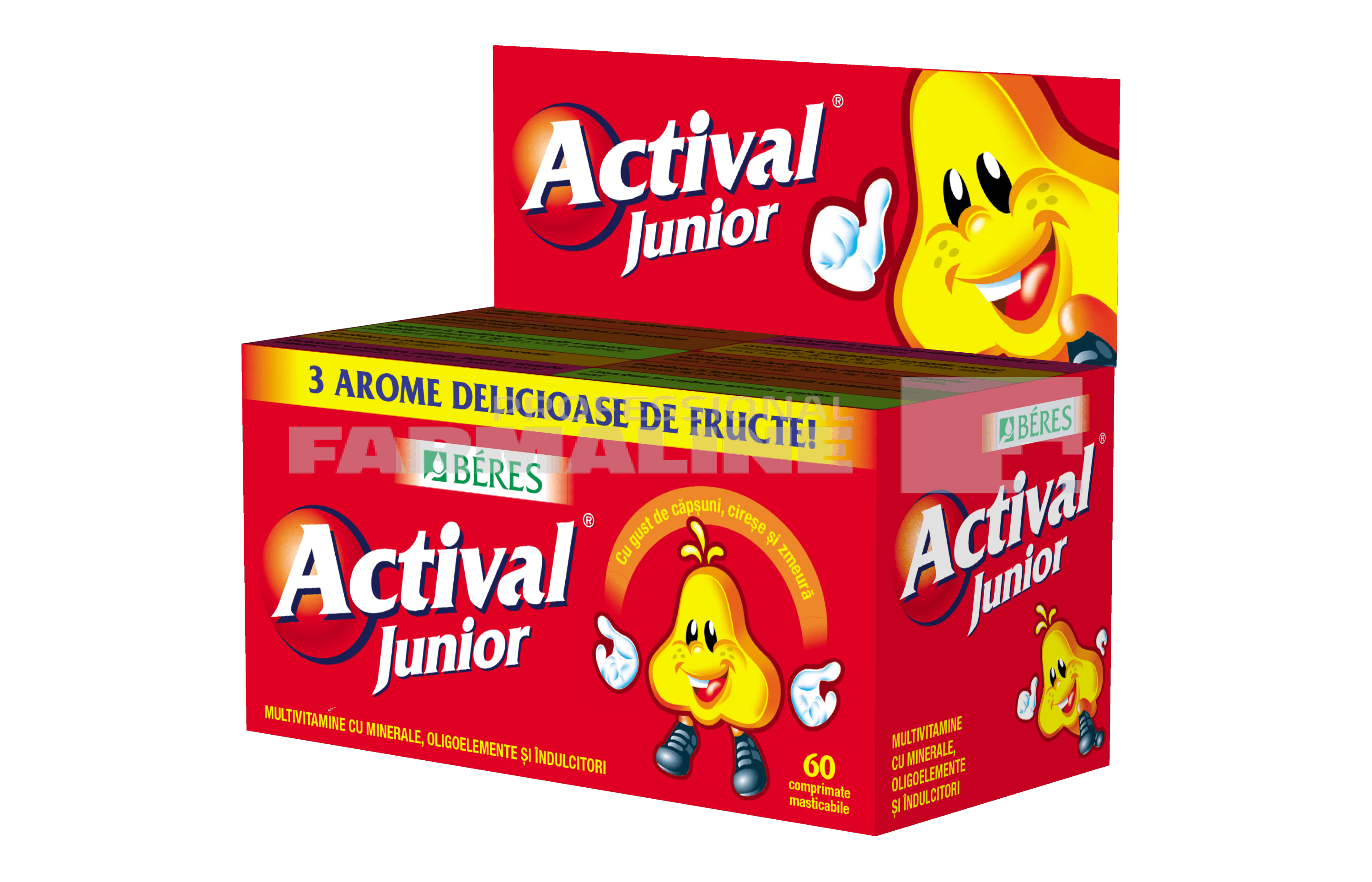 Beres Actival Junior 60 comprimate masticabile Beres Actival Junior 60 comprimate masticabile