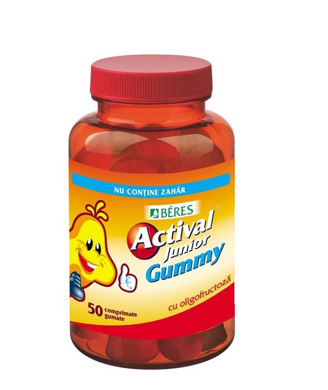 Beres Actival Junior Gummy x 50 comprimate Beres Actival Junior Gummy x 50 comprimate