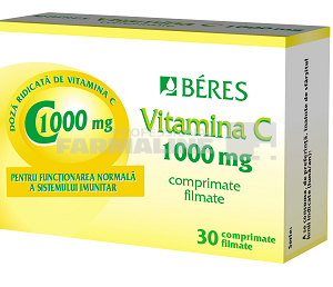 Beres Vitamina C 1000 mg 30 comprimate