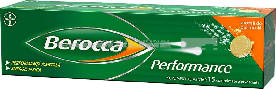 Berocca Performance, Multivitamine, 15 comprimate efervescente Berocca Performance, Multivitamine, 15 comprimate efervescente