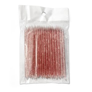 Bete pentru impins cuticula din PVC, Set 100Buc, POC05