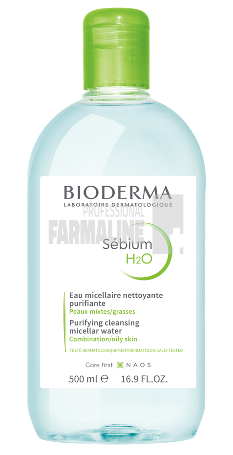 Bioderma Sebium H2O Lotiune micelara 500 ml Bioderma Sebium H2O Lotiune micelara 500 ml