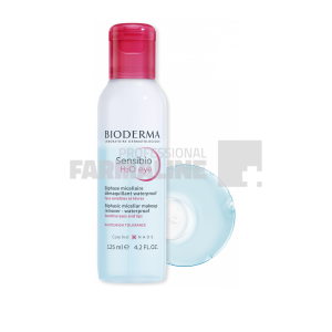 Bioderma Sensibio H2O Eye Apa micelara bifazica pentru ochi si buze 125 ml