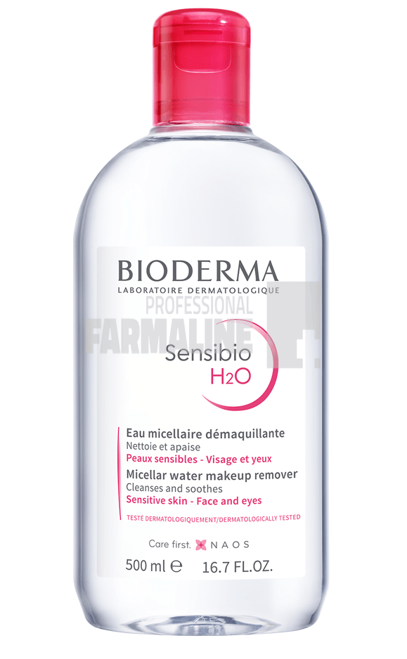 Bioderma Sensibio H2O Solutie micelara 500 ml Bioderma Sensibio H2O Solutie micelara 500 ml