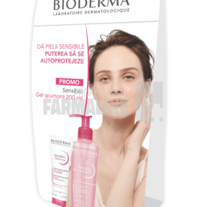 Bioderma Sensibio Pachet Defensive Legere crema 40 ml + Sensibio Gel spumant 200 ml