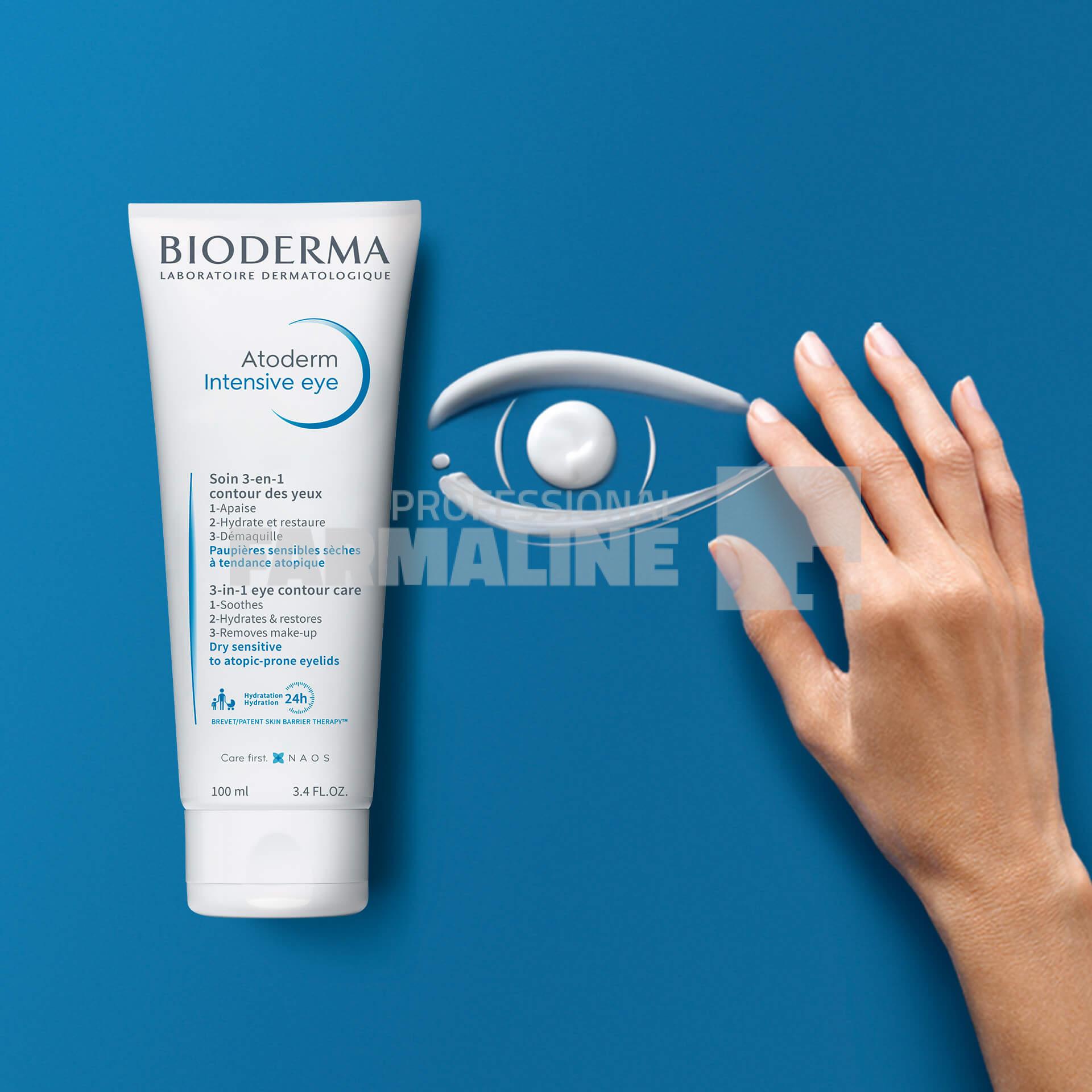 Bioderma Atoderm Intensive Eye Crema ingrijire zilnica 100 ml Bioderma Atoderm Intensive Eye Crema ingrijire zilnica 100 ml