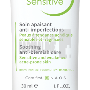 Bioderma Sebium Sensitive fluid calmant si hidratant ten acneic 30 ml