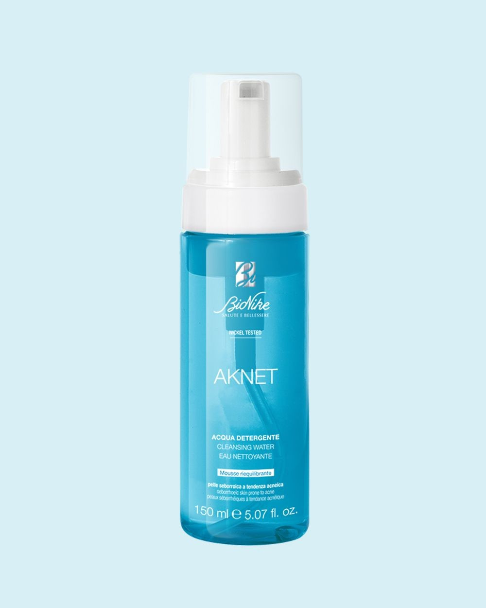 Bionike Aknet Apa de curatare reechilibranta pentru ten gras 150 ml Bionike Aknet Apa de curatare reechilibranta pentru ten gras 150 ml