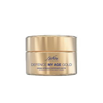 Bionike Defence My Age Gold Crema grasa de noapte intens fortifianta pentru tenul matur 50 ml Bionike Defence My Age Gold Crema grasa de noapte intens fortifianta pentru tenul matur 50 ml