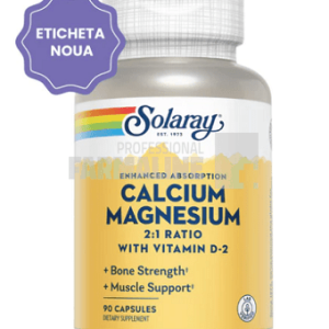 Calciu, Magneziu si Vitamina D 90 capsule