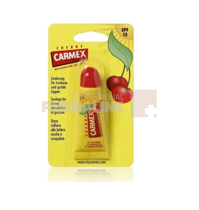 Carmex Balsam de buze aroma cirese neon SPF15+ 7,5 g Carmex Balsam de buze aroma cirese neon SPF15+ 7,5 g