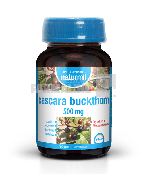 Naturmil Cascara Buckthorn 500 mg 90 tablete Naturmil Cascara Buckthorn 500 mg 90 tablete