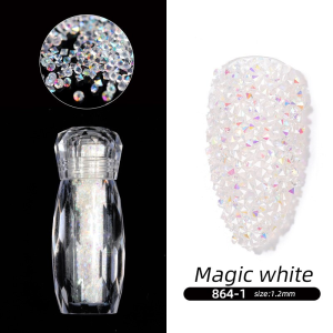 Caviar si pietricele pixie Holografic NailArt