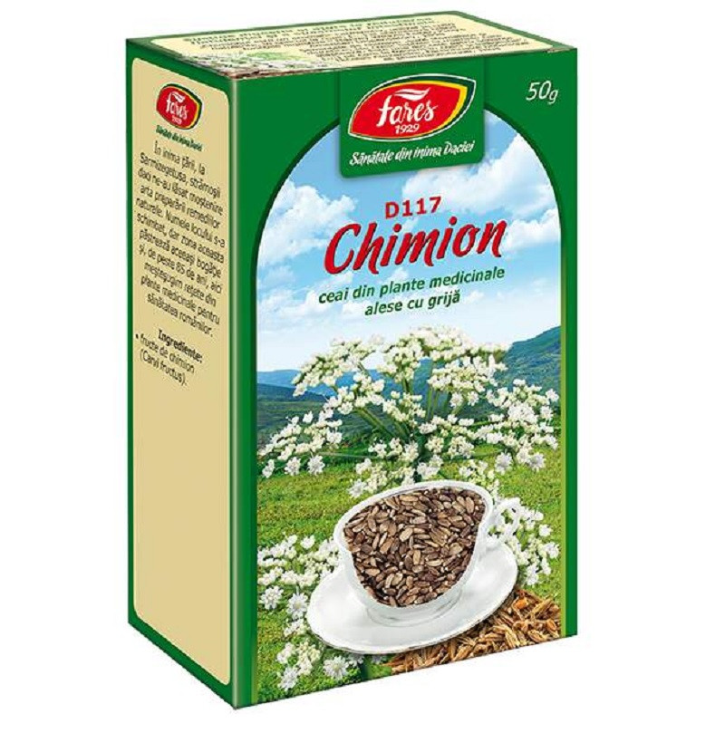 Fares Ceai Chimion Fructe 50 g Fares Ceai Chimion Fructe 50 g