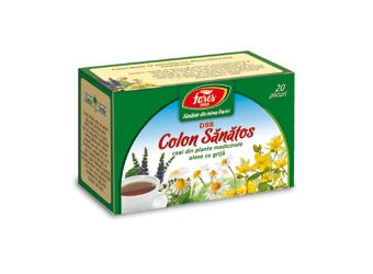 Ceai Colon Sănătos, 20 plicuri, Fares Ceai Colon Sănătos, 20 plicuri, Fares