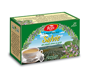 Ceai salvie, 20 plicuri, Fares