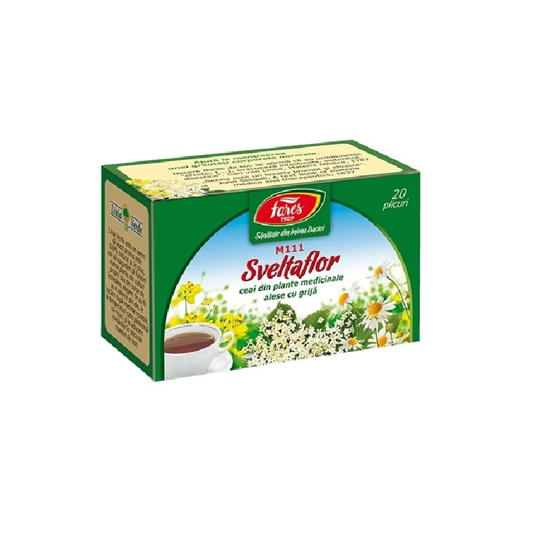 Ceai Sveltaflor Fares 20 plicuri Ceai Sveltaflor Fares 20 plicuri