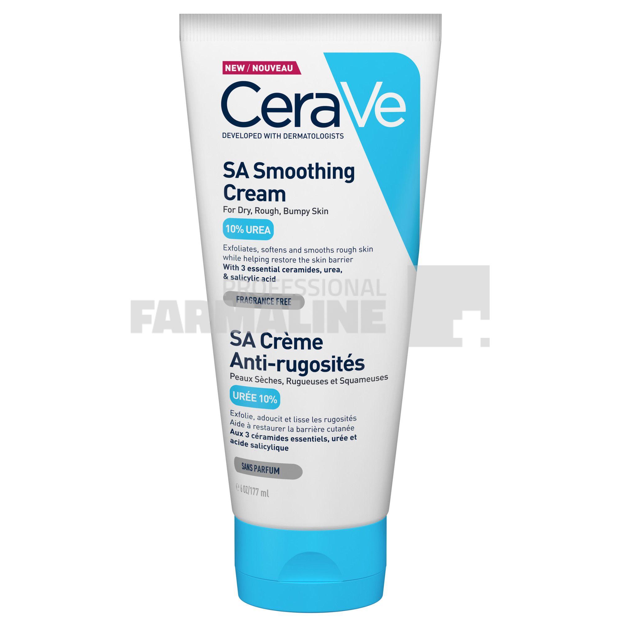 CeraVe Crema exfolianta si hidratanta anti-rugozitati pentru piele uscata si aspra 177ml CeraVe Crema exfolianta si hidratanta anti-rugozitati pentru piele uscata si aspra 177ml