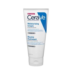 CeraVe Crema Hidratanta Fata si Corp, Piele Uscata si Foarte Uscata 340 g