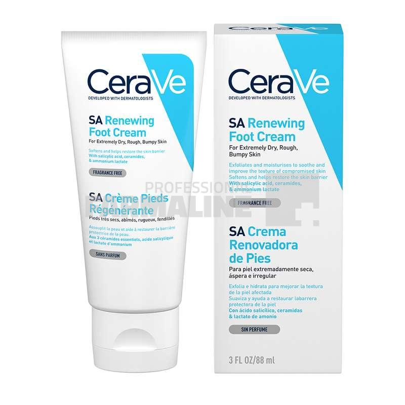 CeraVe Crema reparatoare pentru picioare 88 ml CeraVe Crema reparatoare pentru picioare 88 ml