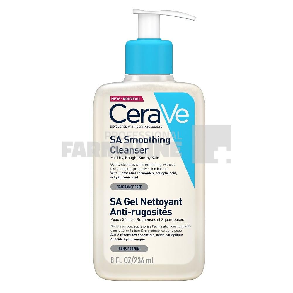 CeraVe Gel curatare anti-rugozitati pentru piele uscata si aspra 236 ml CeraVe Gel curatare anti-rugozitati pentru piele uscata si aspra 236 ml