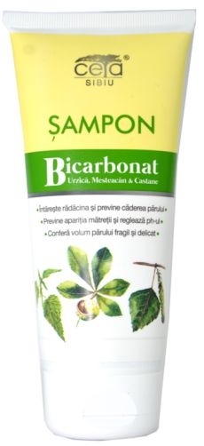 CETA Sampon cu Bicarbonat, Urzica, Mesteacan si Castane 200 ml CETA Sampon cu Bicarbonat, Urzica, Mesteacan si Castane 200 ml