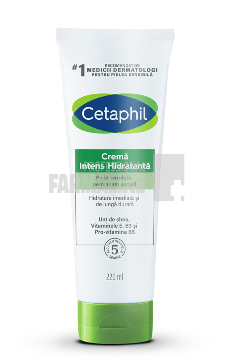 Cetaphil crema intens hidratanta de zi 24H 220 ml Cetaphil crema intens hidratanta de zi 24H 220 ml