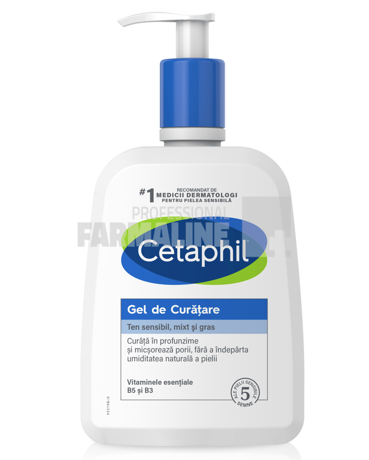 Cetaphil Gel de curatare ten normal - gras 236 ml Cetaphil Gel de curatare ten normal - gras 236 ml