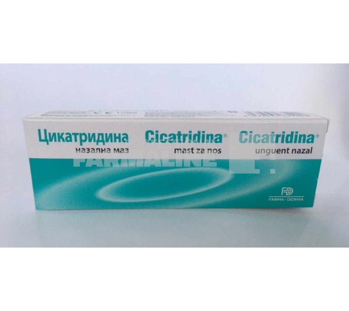 Cicatridina unguent nazal 15 g Cicatridina unguent nazal 15 g
