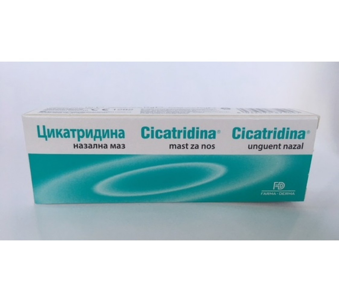Cicatridina Unguent Nazal x 15 g Cicatridina Unguent Nazal x 15 g
