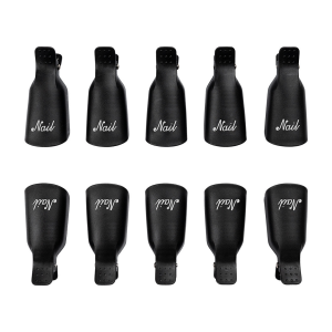 Clipsuri unghii set 10 bucati - negru